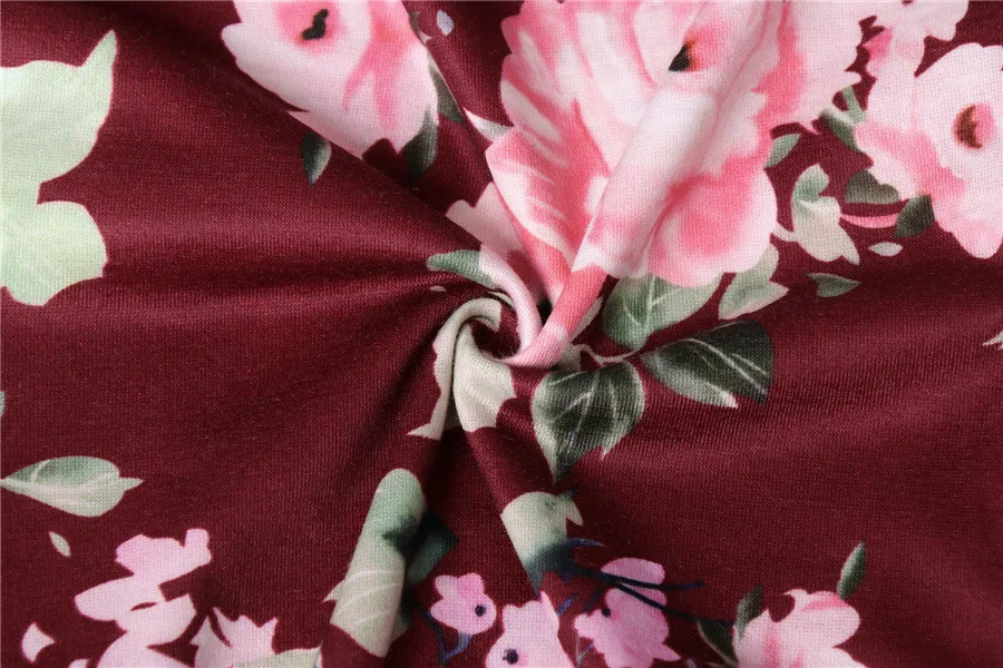 Gladiolus 2018 Floral Print Women T-Shirts O-Neck Butterfly Sleeve Blue Red Slim T Shirt Women Summer Casual Ruffled Ladies Tops (24)