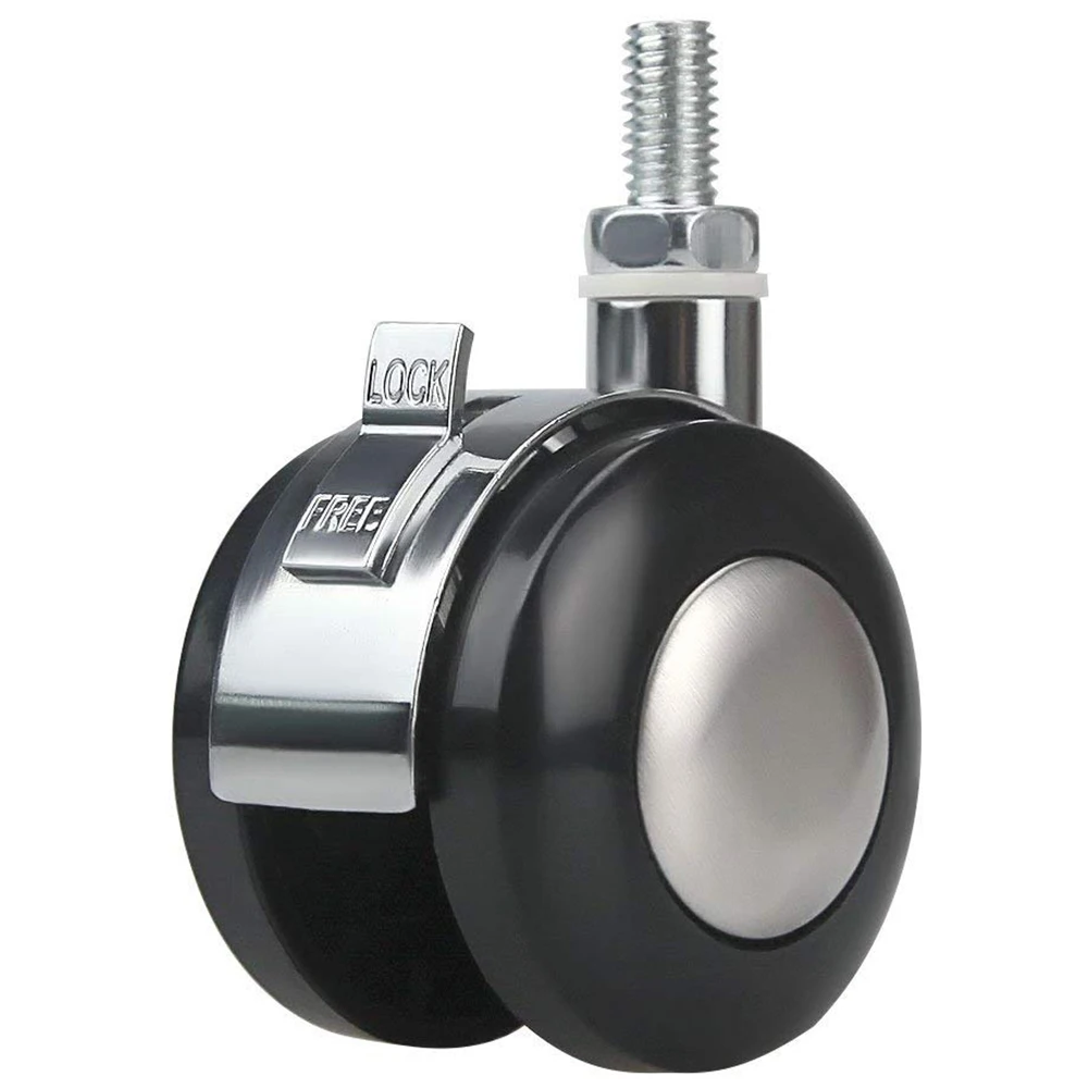 SHGO 2 inch Поворотный Ролик из цинкового сплава винт 360 градусов Цельсия колесики