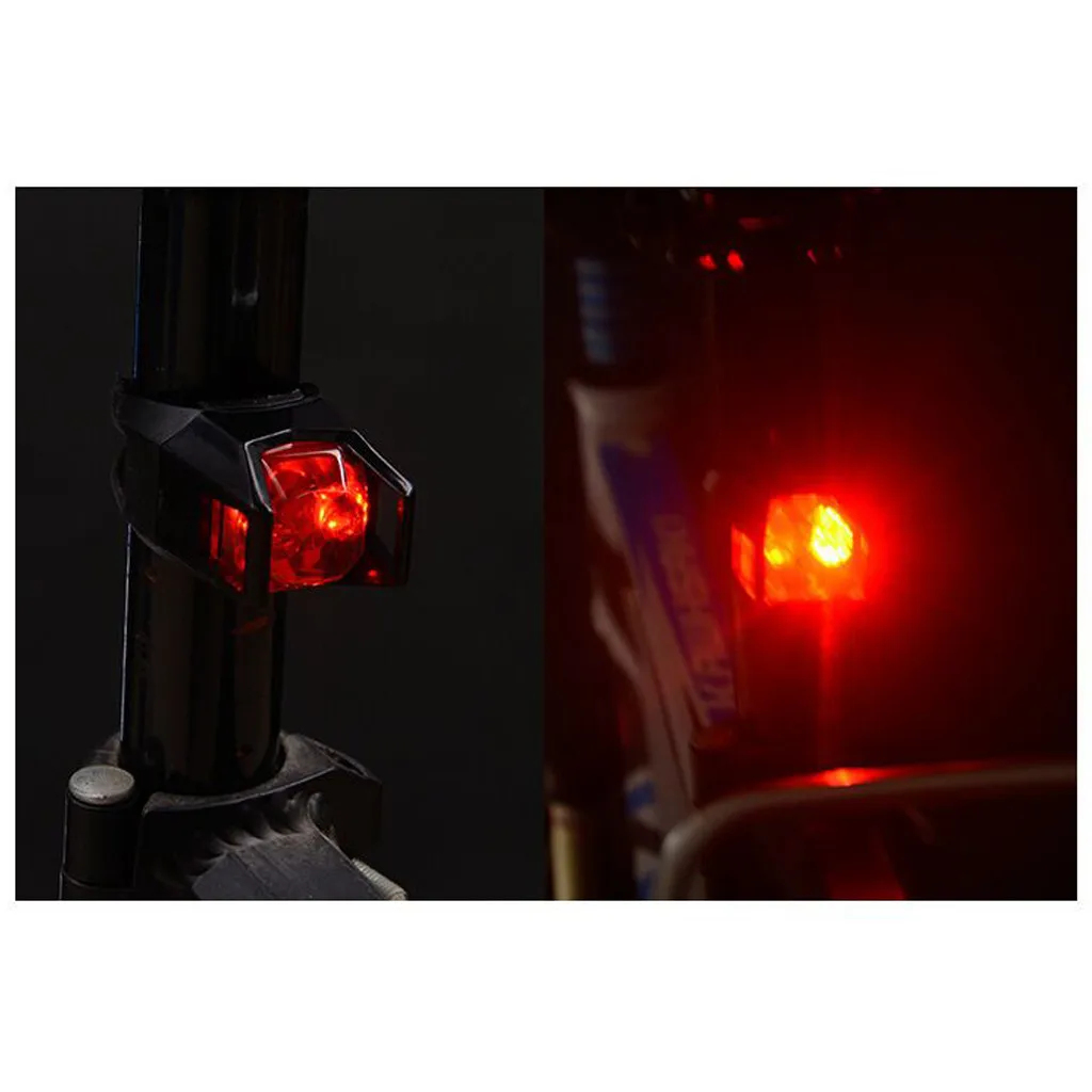 Top 1PC Black Bike Bicycle Cycling Flashing Head Front Wheel LED Flash Light Lamp Bicycle warning light Dropshipping Z0513 hot sell 9