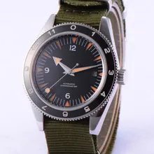 41mm Debert black dial ceramic bezel Sapphire glass miyota Automatic mens Watch 41mm Debert black dial ceramic bezel Sapphire glass miyota Automatic mens Watch