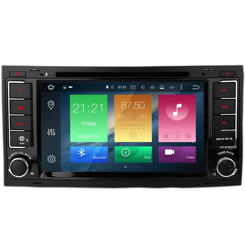 Top COIKA Octa Core Android 8.0 System Car DVD Head Unit For Volkswagen Touareg 2004-2011 With 4G+32G RAM GPS Navi SWC WIFI Google 1