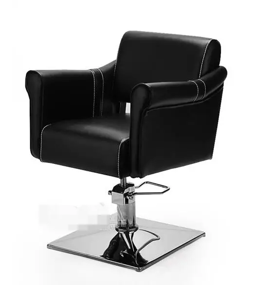Простые волосы салон волос салон для парикмахерского кресла встряски красный парикмахерское кресло из розового золота chassis.1
