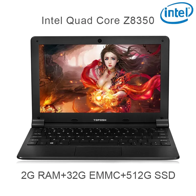 

P5-15 pink 2G RAM 32G EMMC 512G Intel Atom Z8350 11.6" Windows10 HDMI WIFI System Laptop bluetooth computer notebook USB3.0