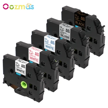 

5PCS Combo Set 12mm 100% Compatible for Brother P-touch label tape TZe-231 Tze-M931 TZe-232 TZ-233 tze-334 maker printer ribbon