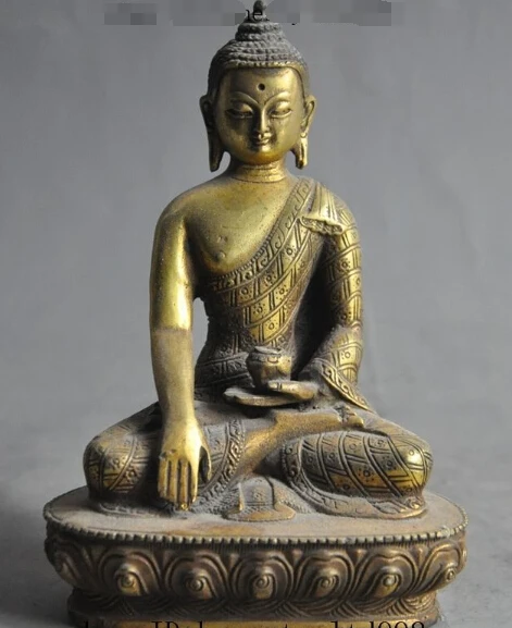 

tibet buddhism fane bronze sakyamuni Shakyamuni Medicine Buddha Amitayus statue