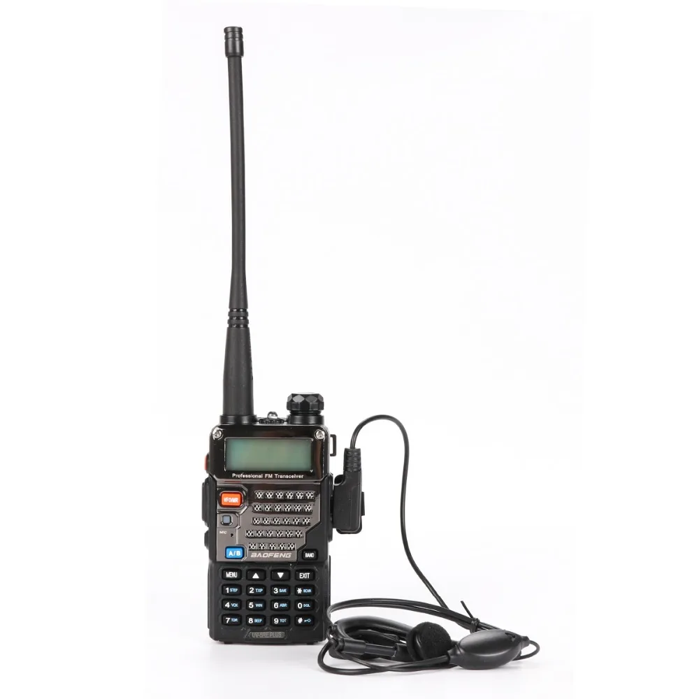 Baofeng BF-UV-5RE Plus Walkie Talkie Dual-Dand VHF/UHF CTCSS& CDCSS двухсторонняя рация 136-174 МГц/400-520 Гц ЖК-дисплей