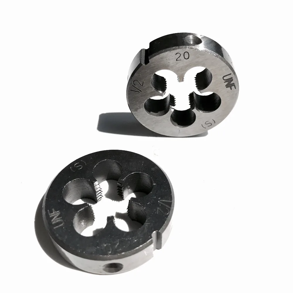 Free shipping of 2PCS DIY quality UNF 1/2" 20 American standard Die