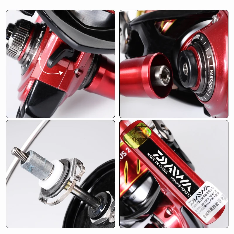 Оригинальные рыболовные катушки DAIWA CYGNUS 2506, спиннинговая катушка, Передаточное отношение 4,8: 1, Максимальное сопротивление 3 кг 4+ 1BB, металлический корпус carretilha de pesca