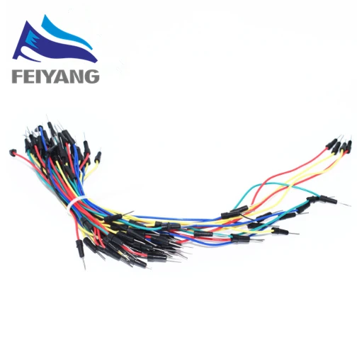 

65pcs Jump Wire Cable Male to Male Jumper Wire for Arduino Breadboard