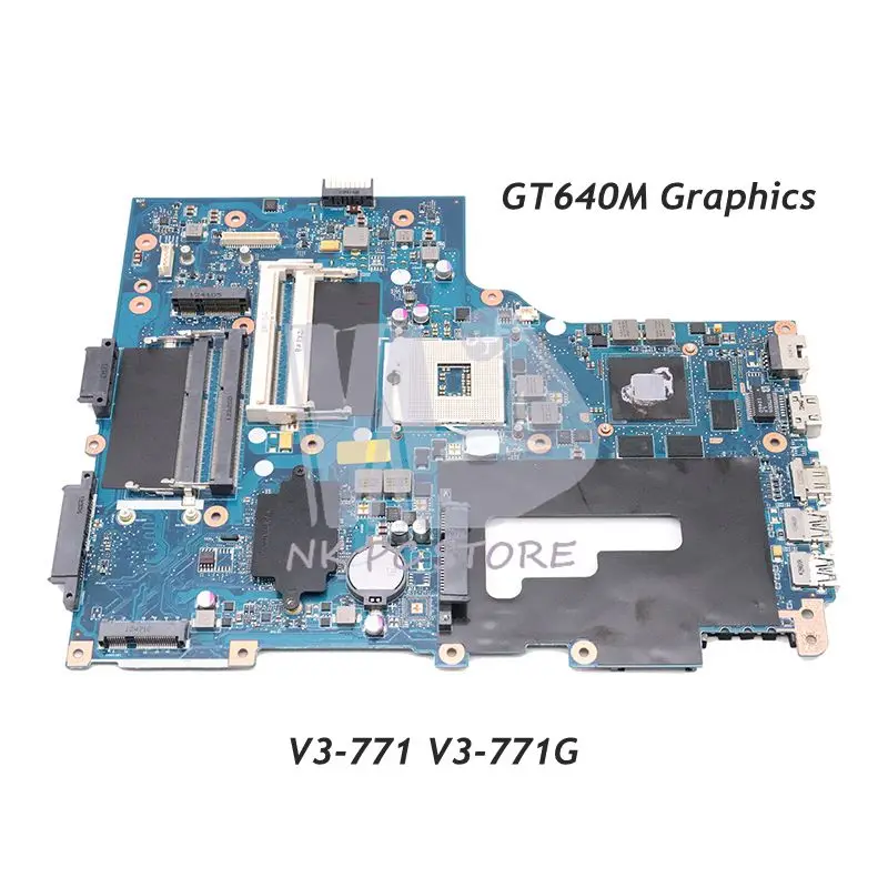 discount  NOKOTION laptop motherboard For Acer aspire V3-771G v3-771 NBRYQ11001 NB.RYQ11.001 VA70 VG70 HM77 D