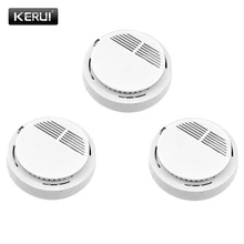 Детектор дыма Высокая чувствительность независимый датчик пожарного дыма мониторинг домашней безопасности противопожарное оборудование системы