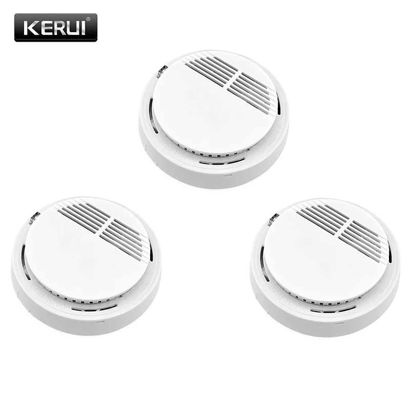 

Smoke Detector High Sensitivity Independent Fire Smoke Sensor Monitoring Home Safety Fire Protection Equipment System
