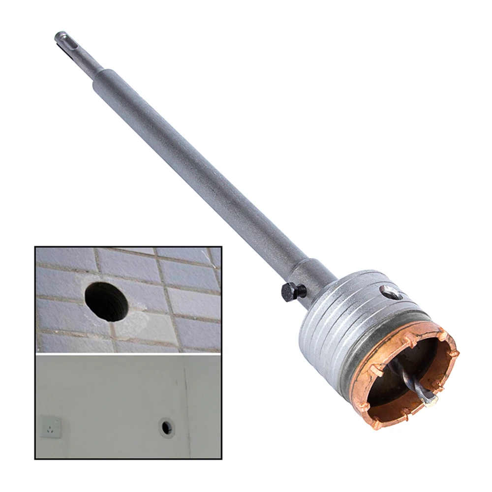 4pcs/set 65mm Wall Drill Bits SDS Plus Shank Cutter Drill Wall Hole Saw with Connector Rod for Concrete Cement Stone 4pcs/set 65mm Wall Drill Bits SDS Plus Shank Cutter Drill Wall Hole Saw with Connector Rod for Concrete Cement Stone