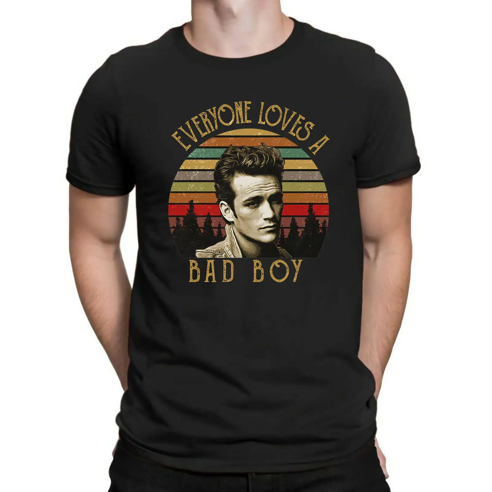 

Luke Perry Dylan Mckay Beverly Hills 90210 Sunset Retro Men'S Cotton T Shirt Tee Unisex Tees
