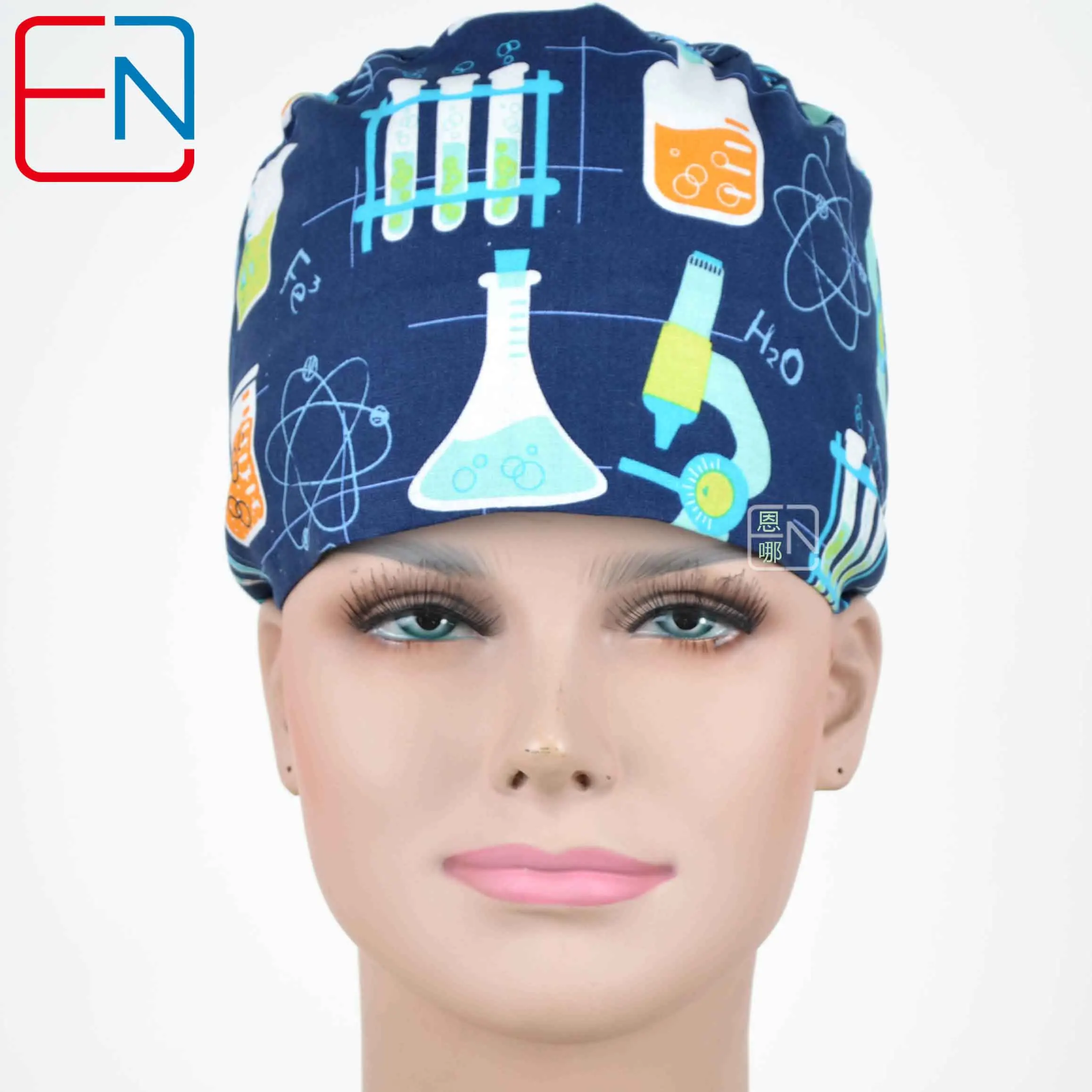 Хирургические шапки шапочка для операционной хирургические головные уборы медицинские шапки для мужчин и мужчин - Цвет: Cap only