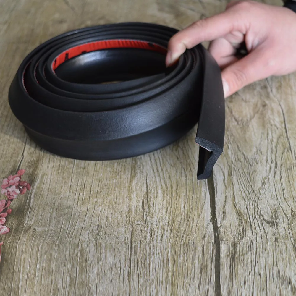 

Newest 5m Garage Door Bottom Weather Stripping Rubber Seal Strip Replacement Door Bottom Seal -- JD9