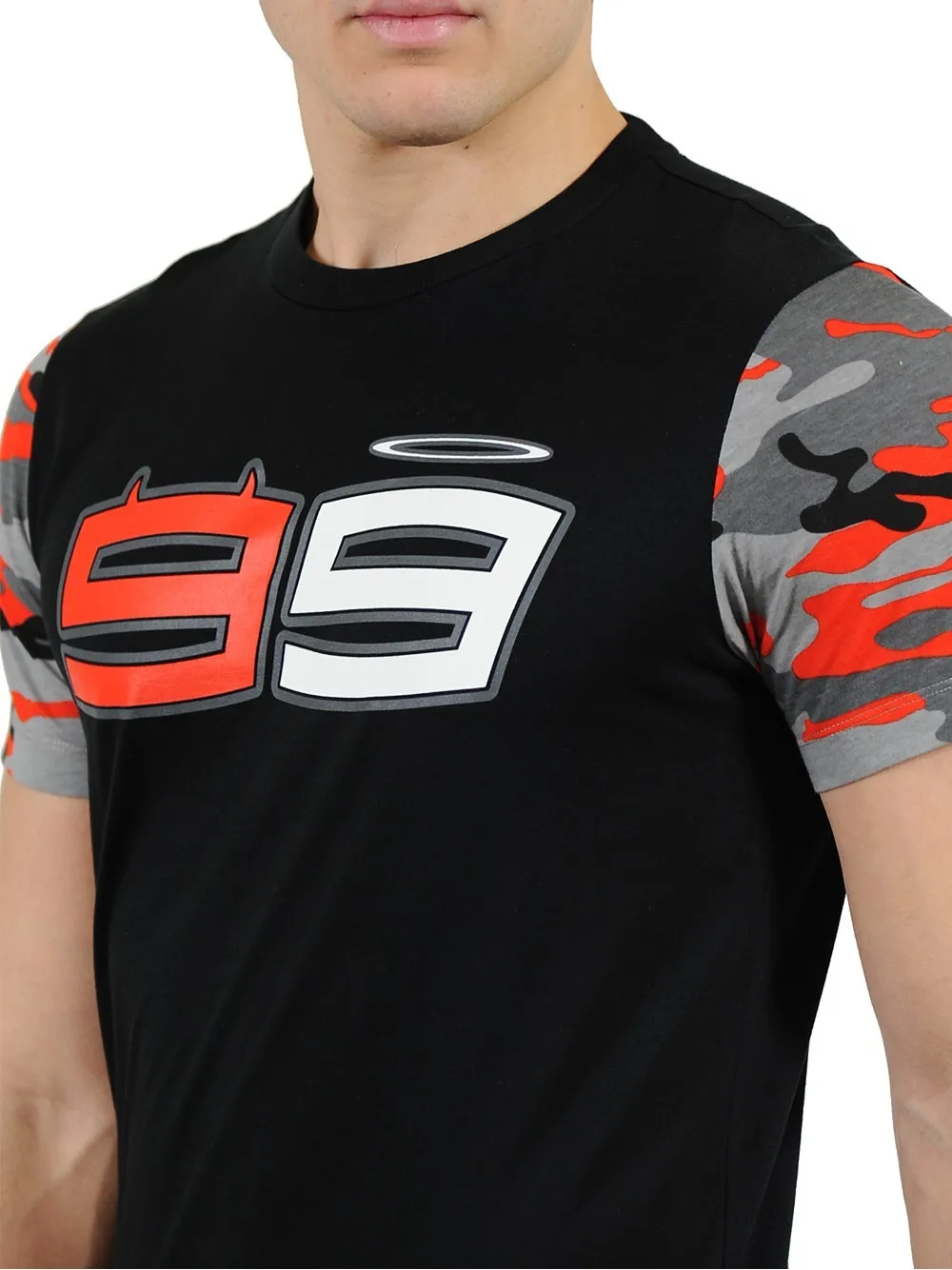 Jorge Lorenzo 99 камуфляжная футболка мотоцикл Moto GP Fan спортивный велосипед гонки T'Shirt