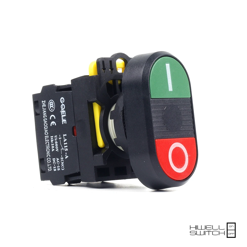 

5 PCS Push button switch Flush button Momentary IP40 1N0+1NC LA115-A1-11R