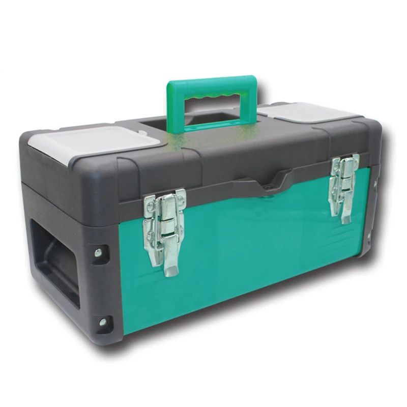 

17inch Toolbox Household Maintenance Electrician Tool Box Multifunctional ABS Hardware Car Repair Thicken Anti-fall Toolbox
