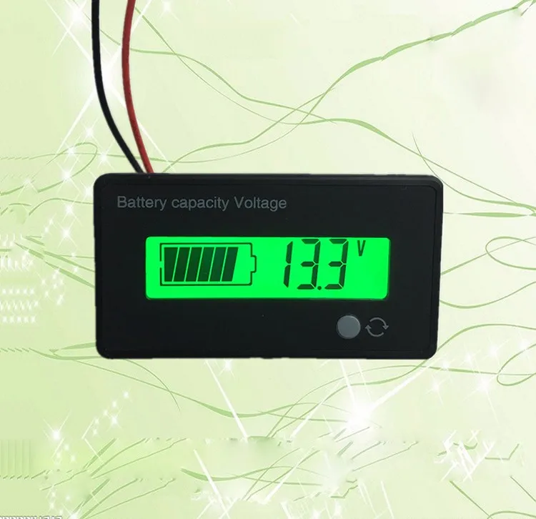 

5PCS/lot 12V24V36V LiFePO4 battery displays capacity&voltage meter automa tically delay Close subse ction Free shipping