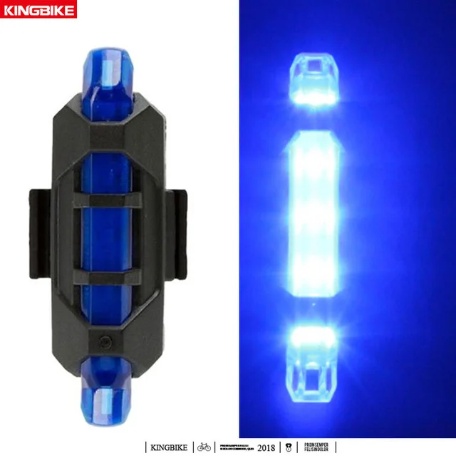 Умный тормозной датчик велосипедный задний светильник USB заряжаемый велосипедный светодиодный задний светильник MTB дорожный велосипедный задний водонепроницаемый задний светильник s - Цвет: J-918-blue