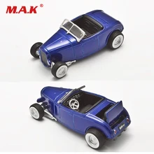 1/64 Scale 1932 Two Seat Retro Car Diecast Vehicles Blue Classic Cars Collection for Boys Children Toys
