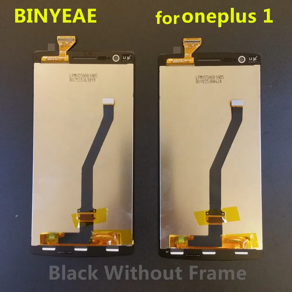 imágenes para BINYEAE Para uno más 1 + A0001 Pantalla LCD Táctil Asamblea Digitalizador con Marco para Oneplus uno imágenes para BINYEAE Para uno más 1 + A0001 Pantalla LCD Táctil Asamblea Digitalizador con Marco para Oneplus uno
