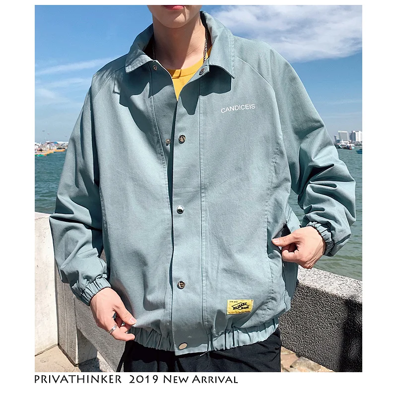 Privathinker Men Tiger Streetwear Bomber Jacket 2019 Mens Spring Hip Hop Jackets And Coats Male Korean Style Fashion Windbreaker