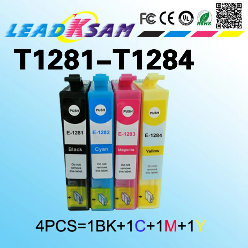 4 шт. картридж для принтера stylus S22 SX130 SX125 SX235W SX435W SX425W BX305F BX305FW | Компьютеры и офис