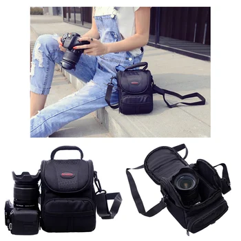 

DSLR Camera Bag Case For Nikon D3400 D5500 D5300 D5200 D5100 D5000 3200 for Canon EOS 750D 1100D 1200D 700D 600D 550D shockproof