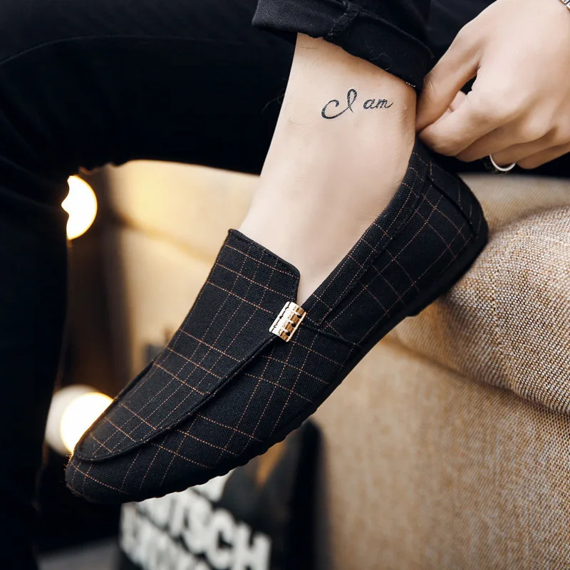 

2019 Summer Men's Shoes with Soybean Shoes Social Boys Fashion Business Shoes