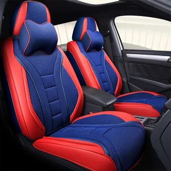 

Dingdian Front+Rear full Car Seat Cover set for Skoda Octavia Felicia octavia a5 octavia a7 Rapid Spaceback Superb RS Yeti Fabia