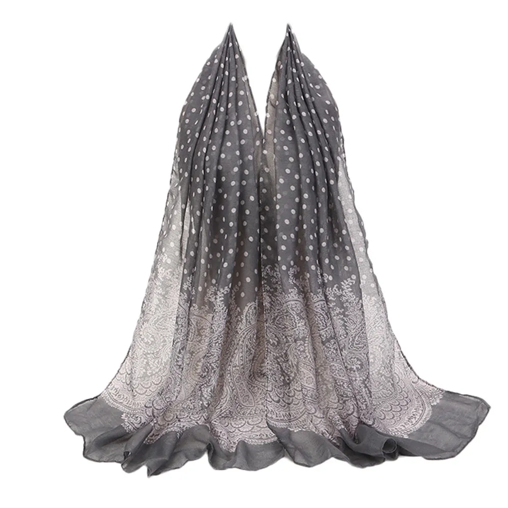 Модный Романтический Парижский платок шарф для женщин богемные пляжные шарфы элегантные женские шифоновые хиджаб пончо Bufanda Mujer C10