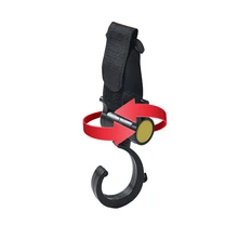 Высокое качество 2 шт./компл. пластиковая волшебная палка детская коляска крючок для коляски вешалка детская коляска Поворот 360 крючок