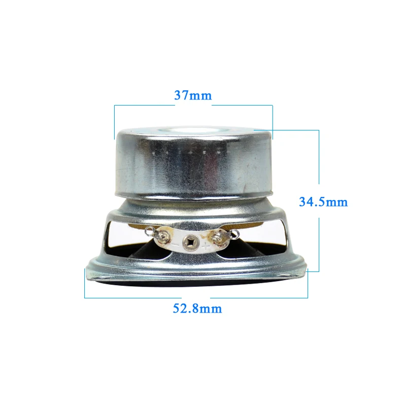 AIYIMA 2Pcs Mini Audio Speaker 52MM 4Ohm 5W Portable Speakers Antimagnetic Silver Basin Loudspeaker DIY AIYIMA 2Pcs Mini Audio Speaker 52MM 4Ohm 5W Portable Speakers Antimagnetic Silver Basin Loudspeaker DIY