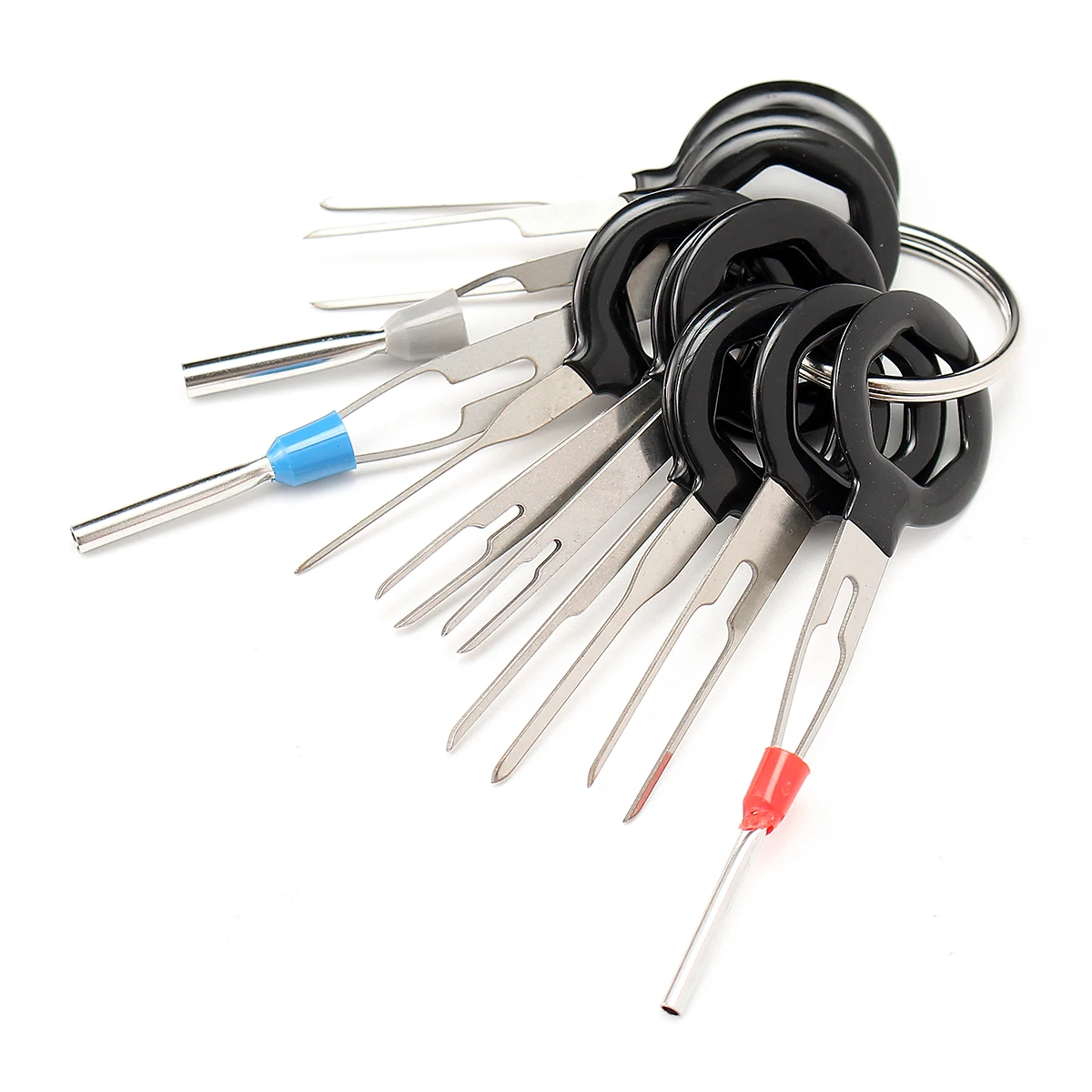 

11Pcs Terminal Removal Tool Kit Wiring Connector Pin Release Extractor Remove Car Wire Terminals