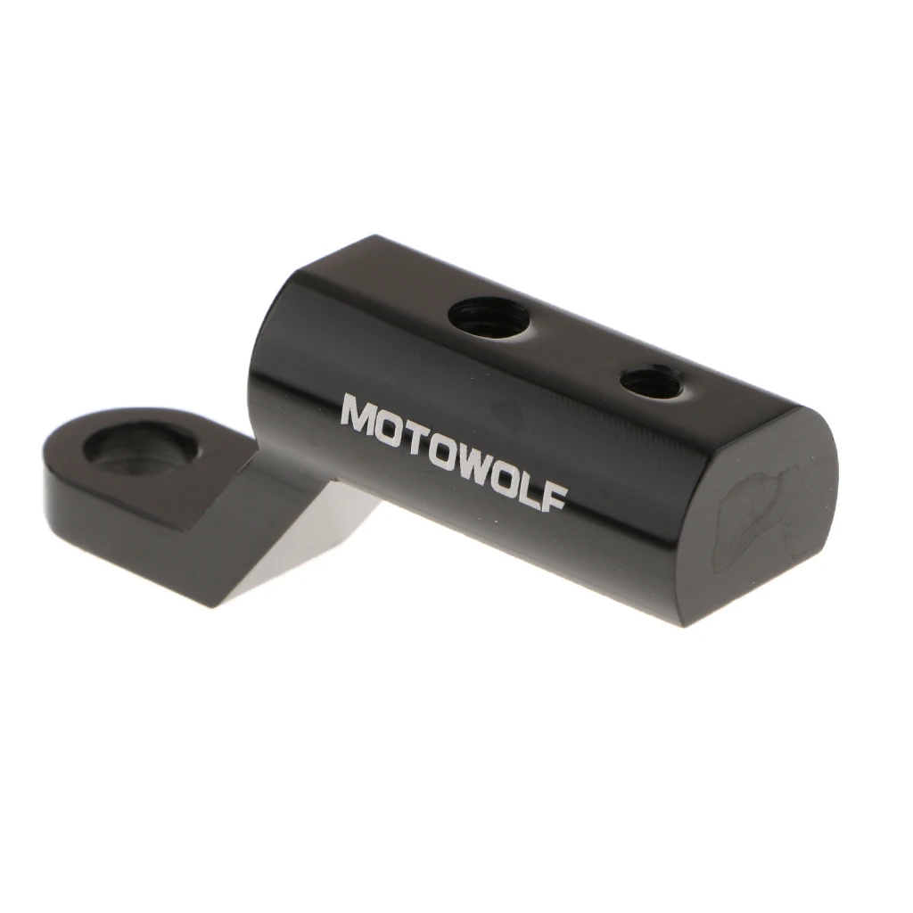 7/8 inch Universal Fit Motorcycle Rearview Mirror Adapter Holder Extension Bracket Clamp Motorcycle Accessories & Parts