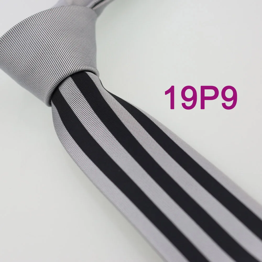 

YIBEI Coachella Ties Striped Tie With Black Vertical Stripe Gray Knot Contrast Gravatas Jacquard Woven Narrow Mens Neckties 2015