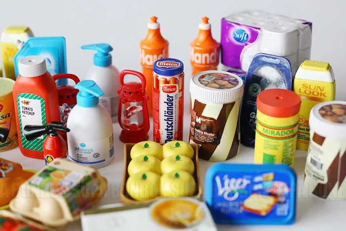 10 шт 1/6 масштаб мини кукольный домик Миниатюрный Blyth кукла еда играть Rement супермаркет модель для blyth bjd куклы-Барби игрушки