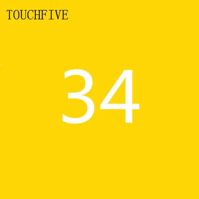 1 шт. TouchFive на выбор, 168 цветов, маркеры для эскизов, маркеры на спиртовой основе, набор цветных маркеров, товары для рукоделия, ручка для школы - Цвет: 34