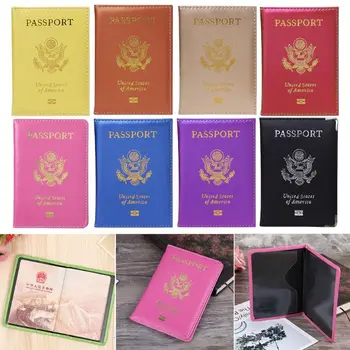 

Fashion Candy Color Passport Travel Organizer Holder Card Case Protector Cover New Design