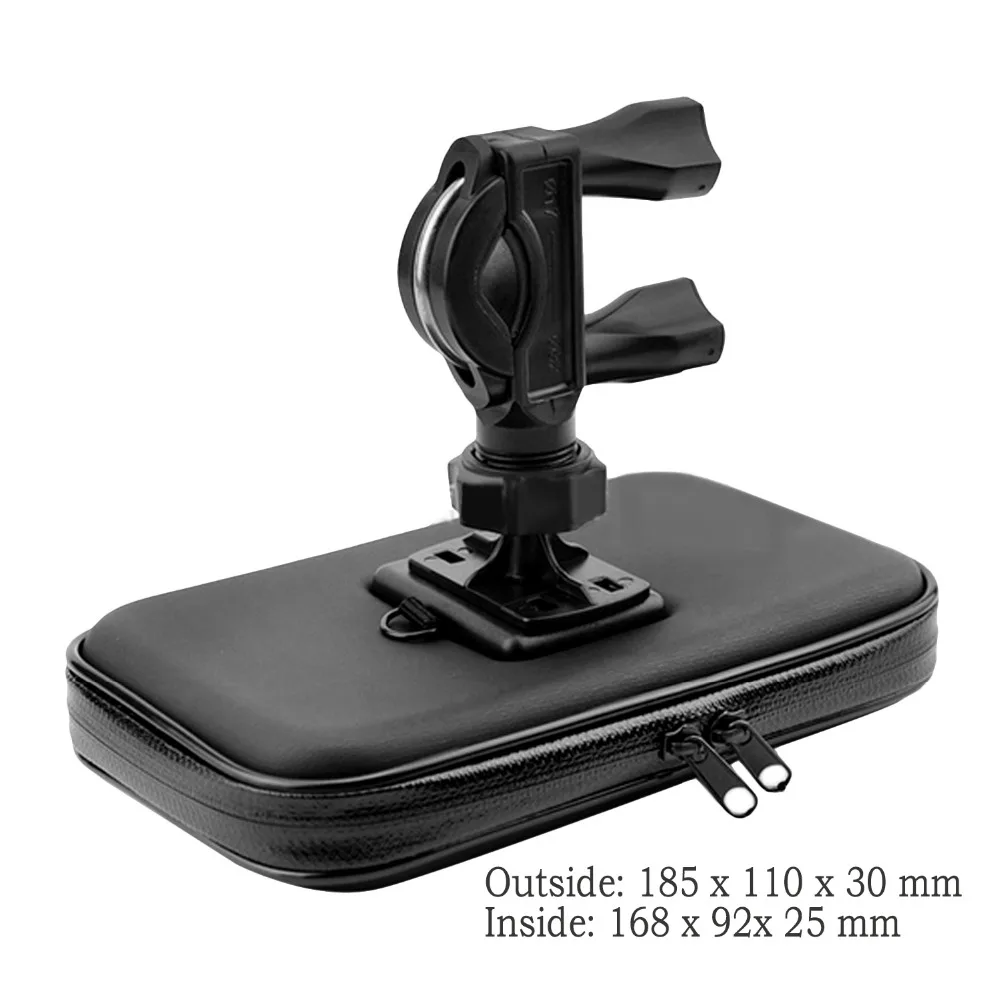 

Besegad 360 Degrees Rotation Motorcycle Bicycle Cell Phone Handlebar Mount Holder for iPhone x 7 8 6s plus Below 6.3 Inch GPS