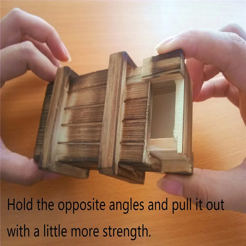 Wood Magic Puzzle Box Secret Mini Compartment Drawer Gift Intelligence Brain Teaser Toy (4)