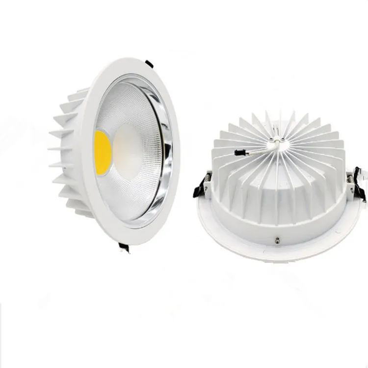 

12pcs/lot 12w dimmable COB led downlight 4 inch Recessed LED downlight White/warm led lamp DHL Free shipping