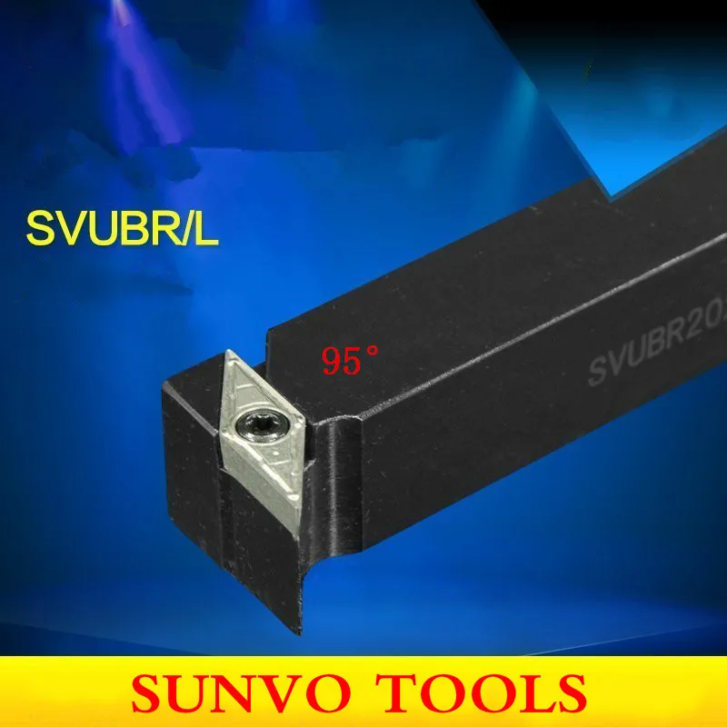 

SVUBR/SVUBL 1212H11/1616H11/1616H16 Use Carbide Insert VCBT VCMT VCGT 110304/110308/160404/160408 External Turning Tools Holder