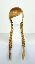 Top quality Ana hair jewelry 270g 60cm synthetic hair accessories for Elsa cosplay wigs