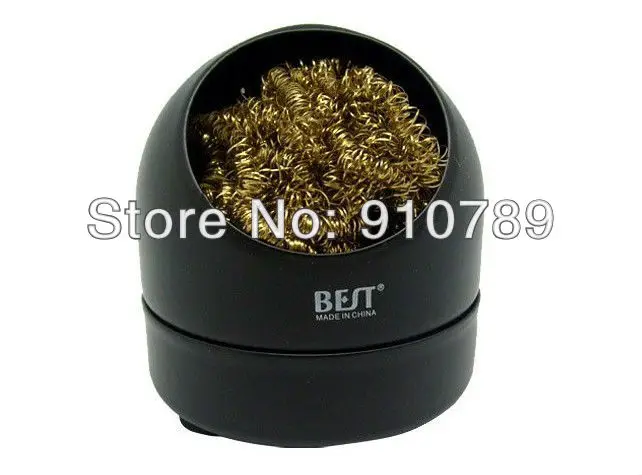 Freeshipping BEST Soldering Iron Tip Cleaning Clean Ball Remover Wire Sponge Freeshipping BEST Soldering Iron Tip Cleaning Clean Ball Remover Wire Sponge
