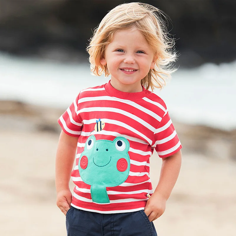 

Summer Kids Boys Clothing T-Shirt Cartoon Children Tee Shirt Cotton Print Tops Girls T Shirts Short Sleeve Baby Boy Clothes Tops
