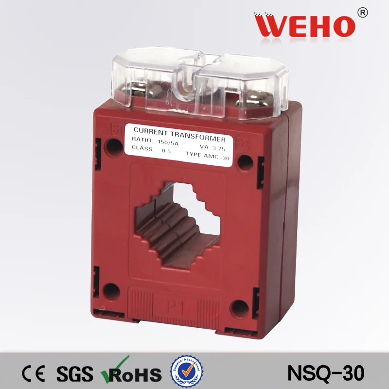 

(NSQ-30) CLASS 0.5 AC Transformer, Current Transformer NSQ-30 660V 50/60HZ 30-250/5