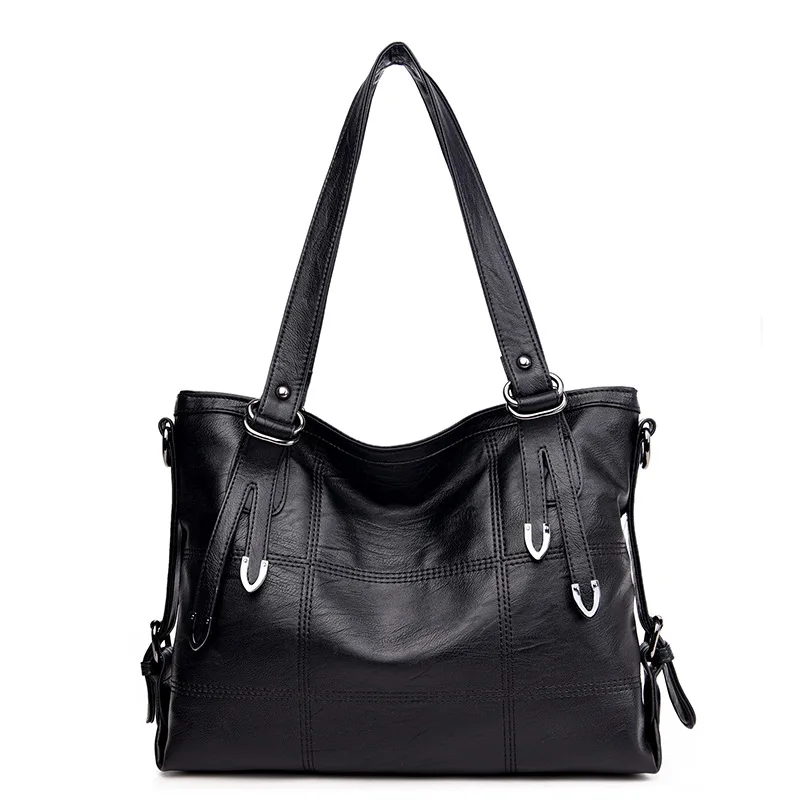 

Women Fashion Leather Handbags Ladies Large Capacity Big Tote Bag Female Shoulder Bags Luxury Brands Designer bolsa feminina